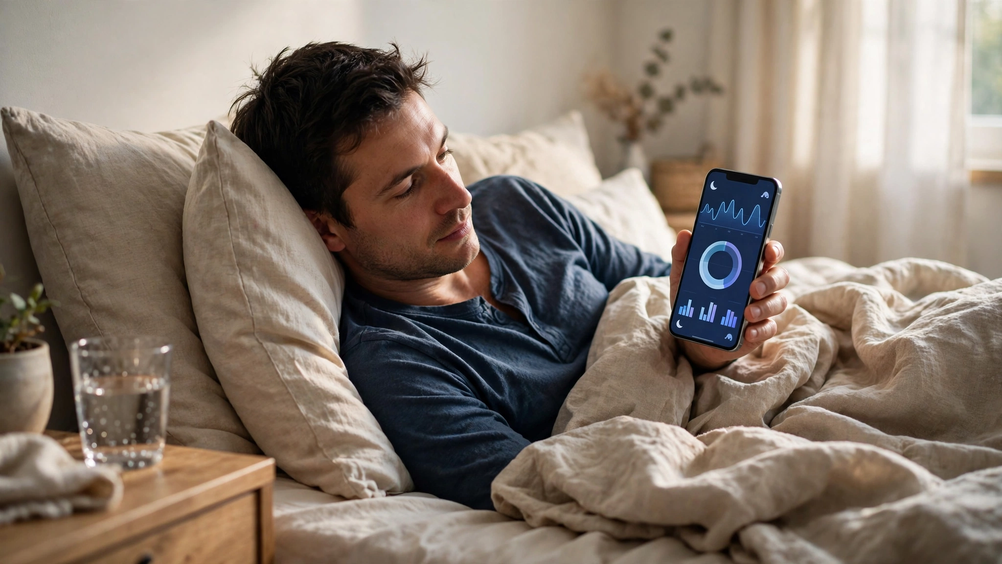 Sleep tracking pressure is one way how technology affects sleep over time