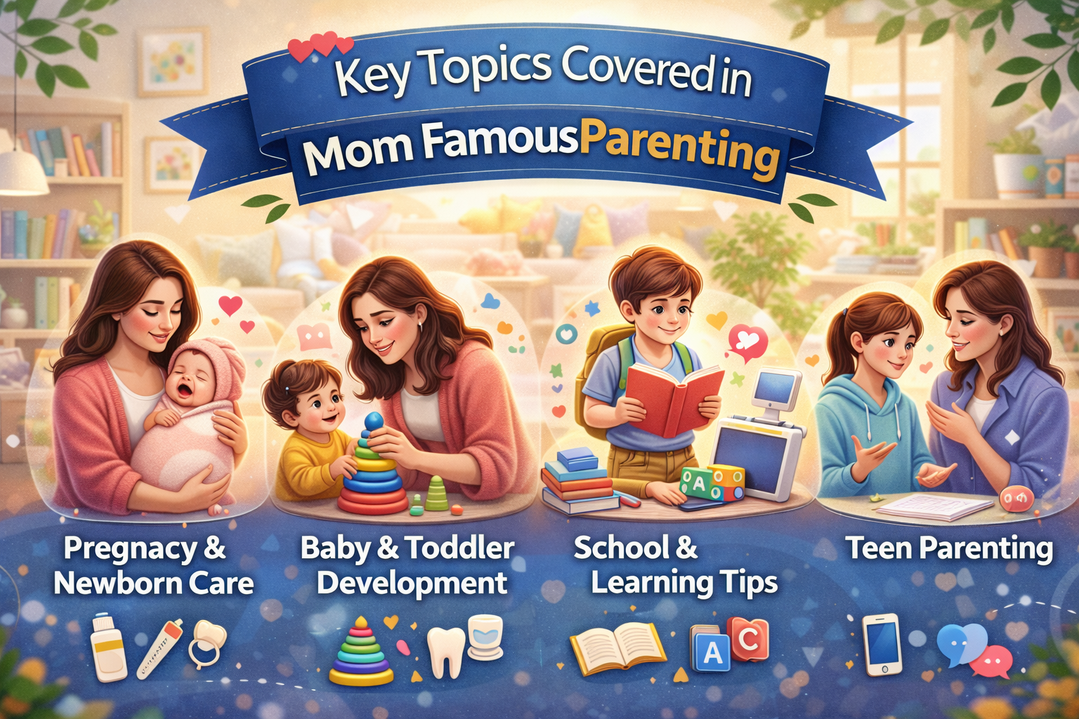 Key Topics Covered in Mom FamousParenting