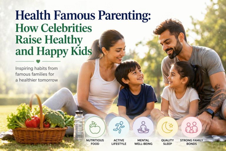 Health Famous Parenting: How Celebrities Raise Healthy and Happy Kids