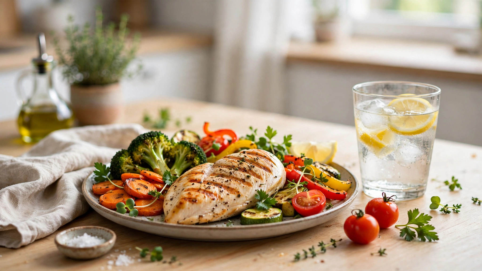 Balanced meals and good sleep support a healthy antibody defense
