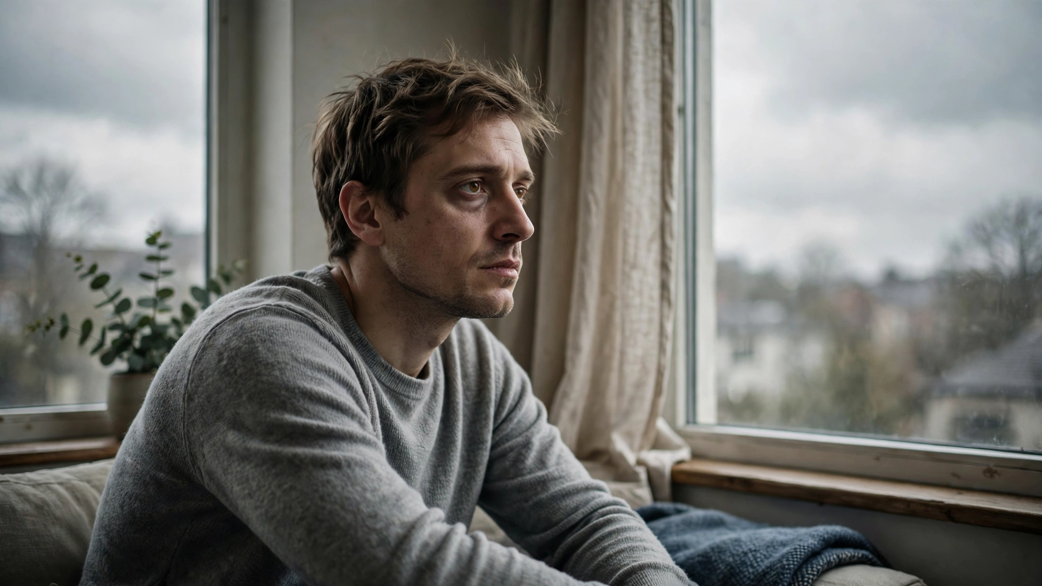 A quiet, tired moment that can signal your mental health needs attention