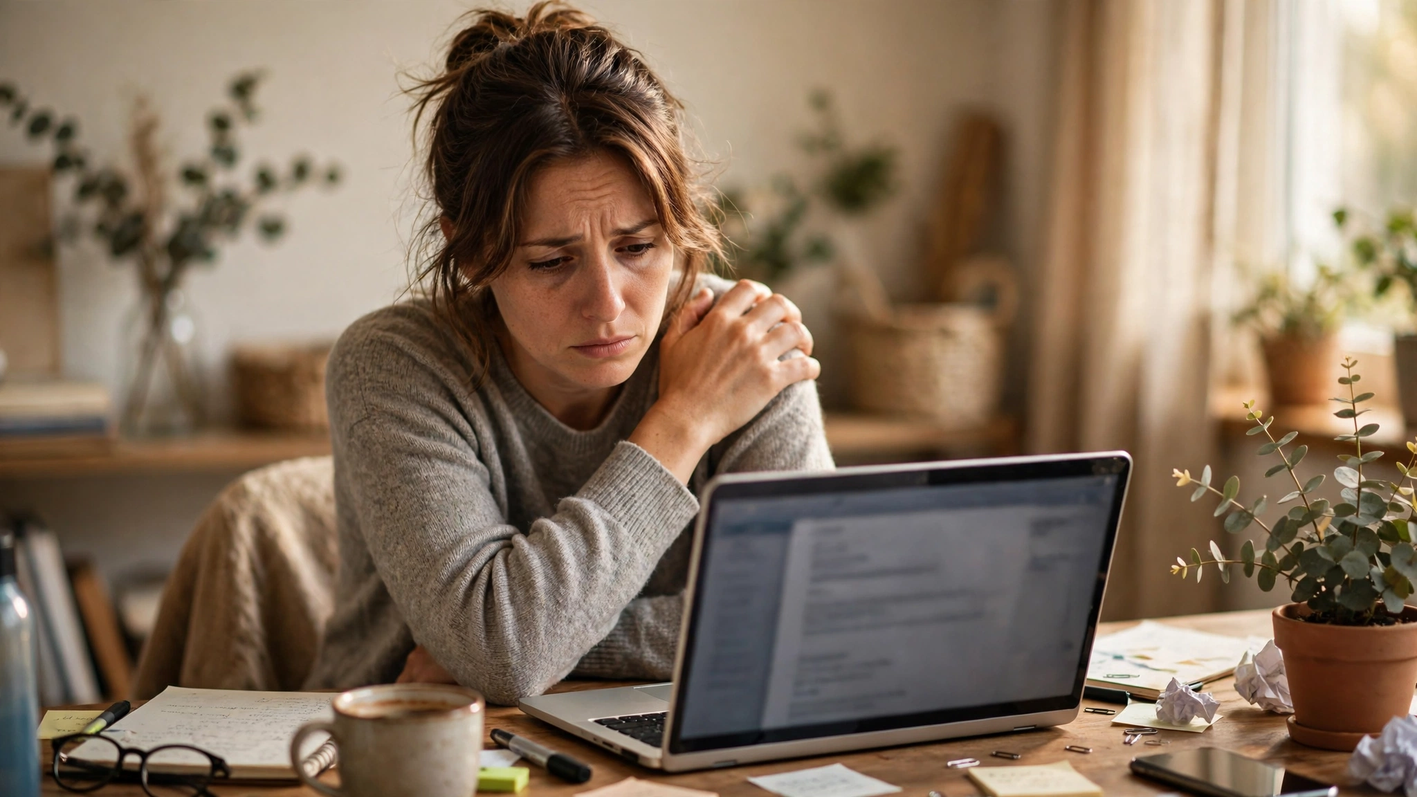 Tense shoulders and poor sleep are common signs of a dysregulated nervous system