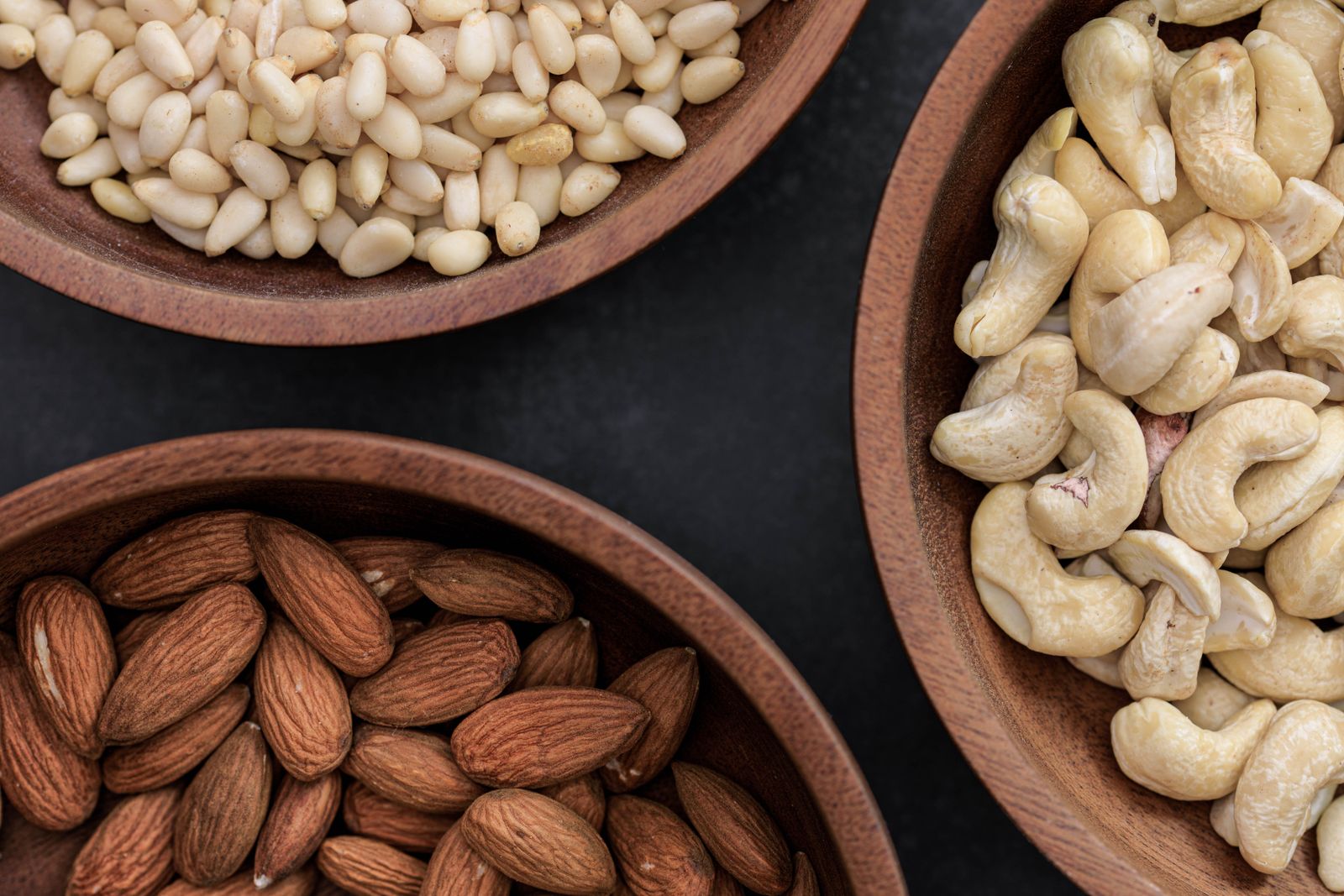 Nuts and seeds, protein rich snacks